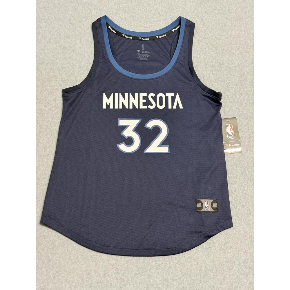 Minnesota Timberwolves Jersey Womens Medium Blue NBA Basketball Towns 32